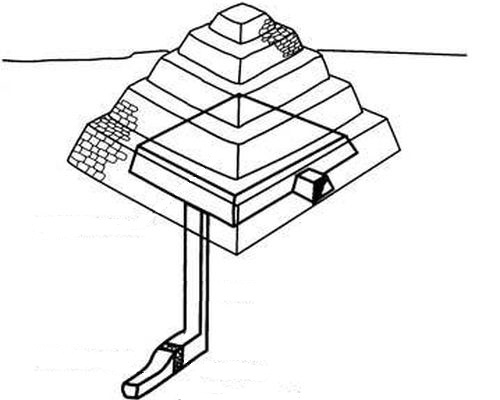 Diagram of a Step Pyramid
