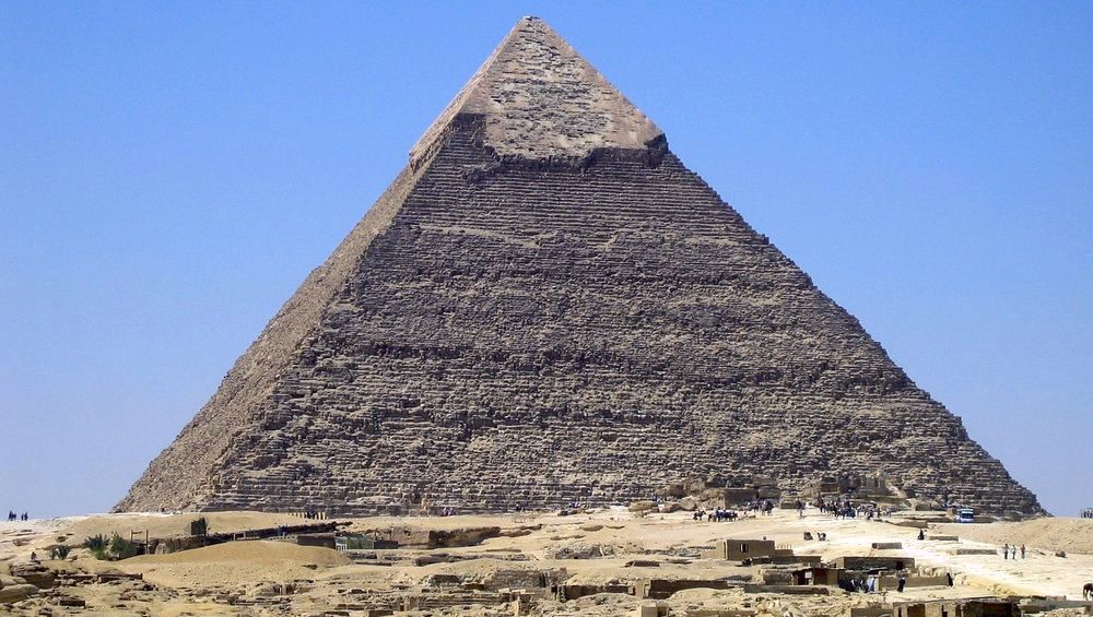 The pyramid of Khafra