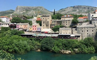 Mostar, near the Neretva