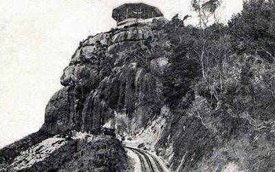 The railway line at the beginning of the 20th century