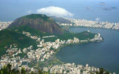 The view over Rio Bay