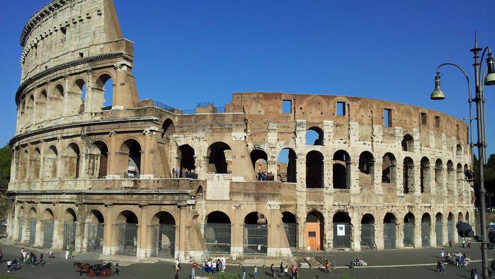 Colosseum during the day