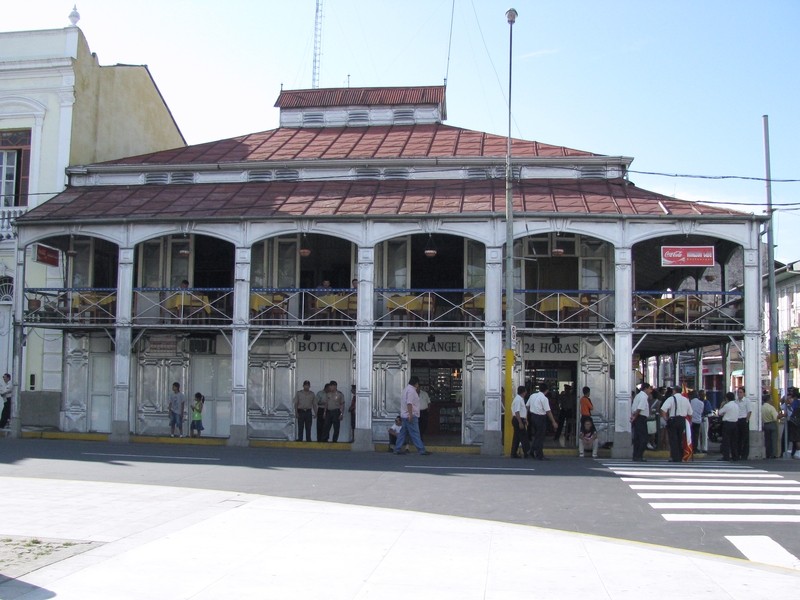 The casa de fierro, in Iquitos (Peru)