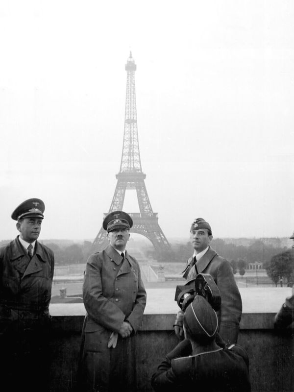 Hitler and the Eiffel tower