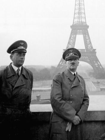 Hitler and the Eiffel tower