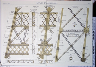 Map of the Eiffel Tower