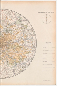 Map of Paris surroundings