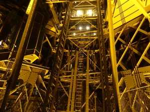 West Elevator Cage