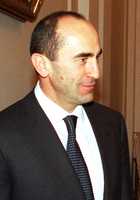 The armenian president Robert Kotcharian