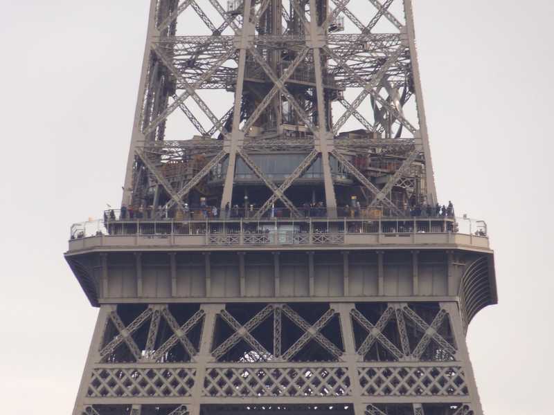 Second floor of the Eiffel tower