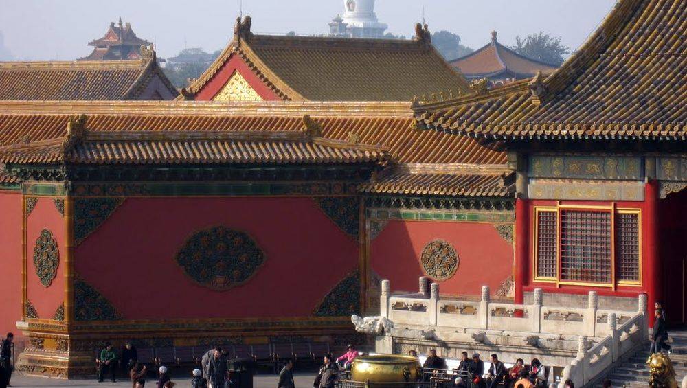 View on the forbidden city