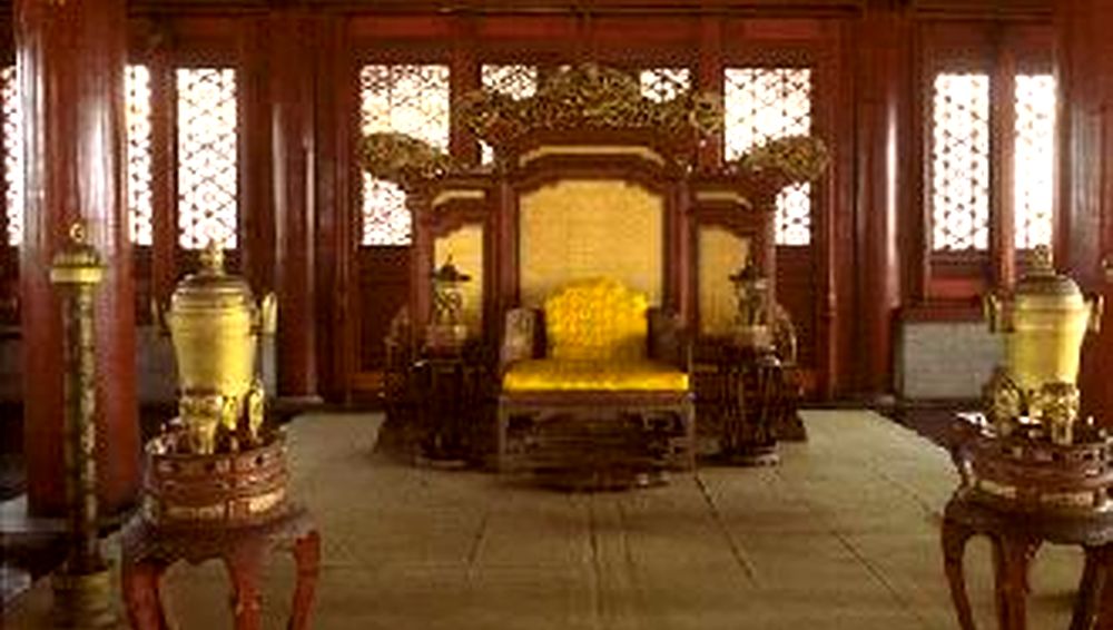 The throne of the preserved harmony pavilion