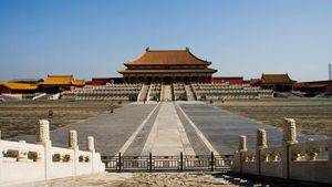 View on the forbidden city