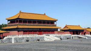 View of the forbidden city