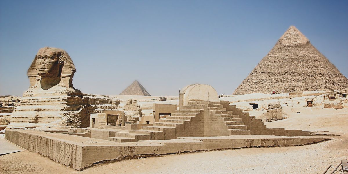 Pyramids and the Sphinx