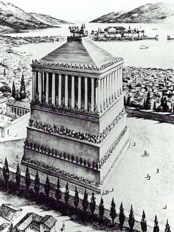 The mausoleum