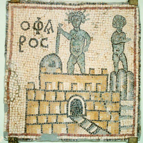 The Qasr-el-Lebya mosaic