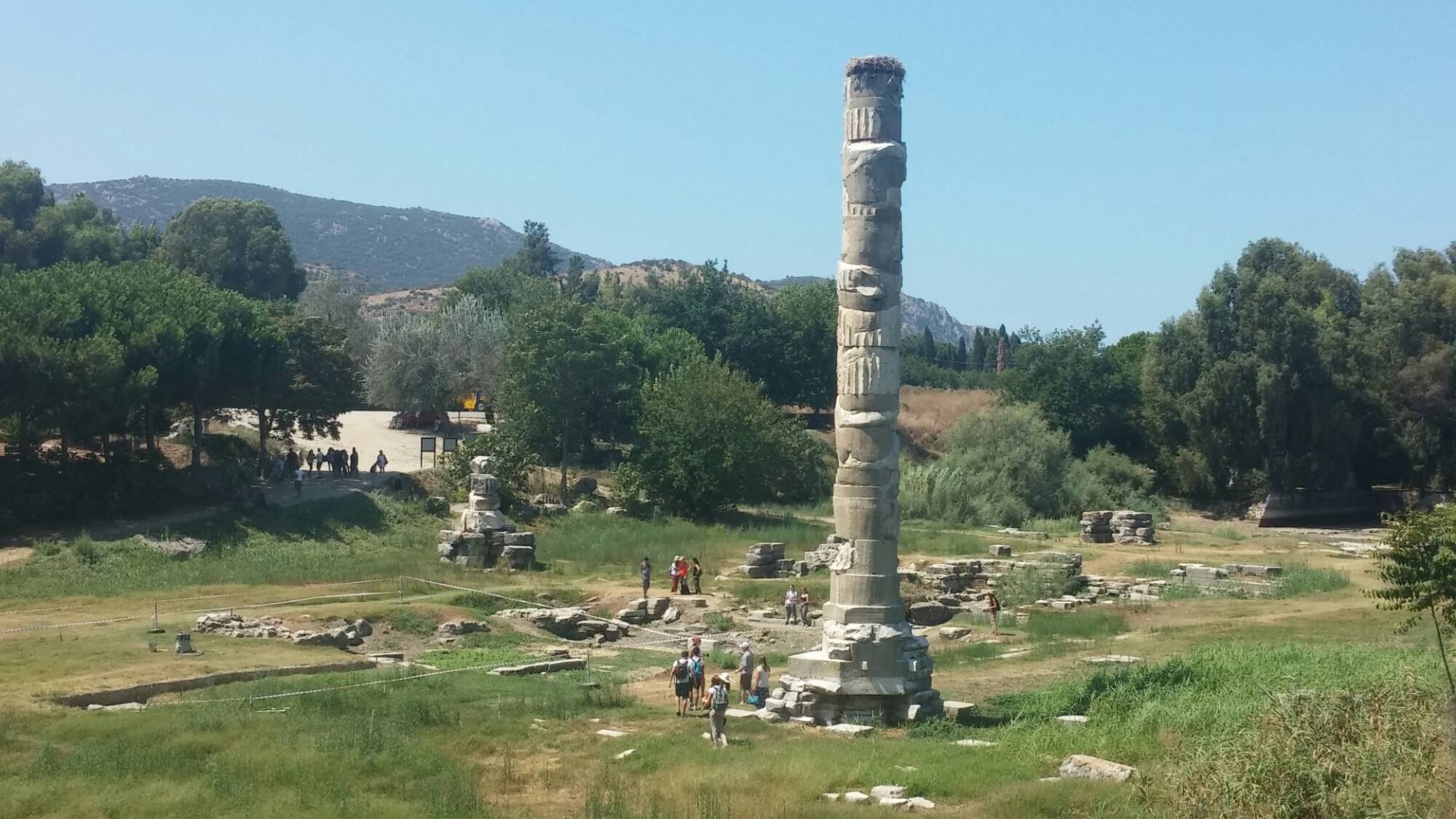 The archaeological site