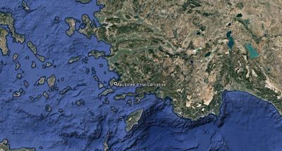 Aerial view of Turkey