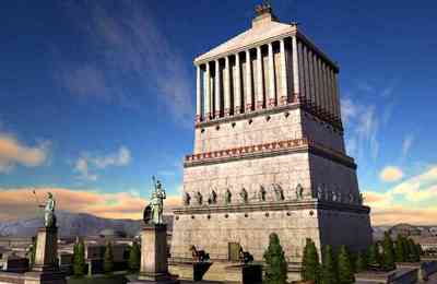 The mausoleum of Halicarnassus