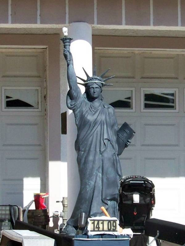 7 allgala Statue of Liberty Replica Metal Alloy Bronze