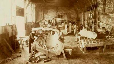 Construction of the statue of liberty
