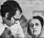 Sanjay and Indira Gandhi