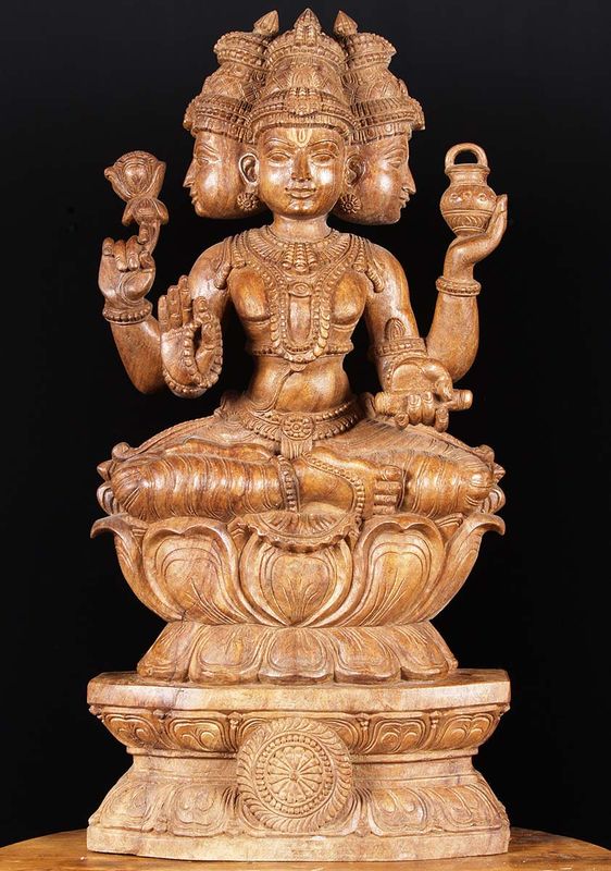 The god Brahma