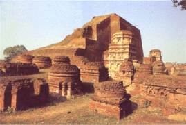 The ruins of the university