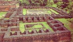 The ruins of the university