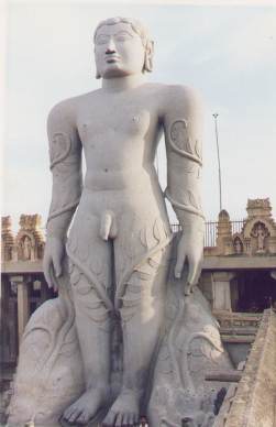 The statue of Gomateshwara