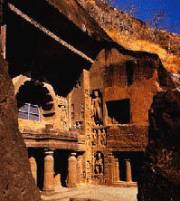 Le cave of Ajanta