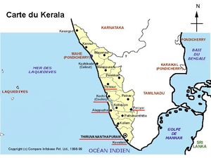 Map Kerala