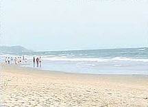 The beach of Calangute