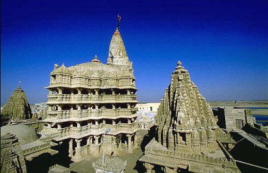 The temple of Dwarka