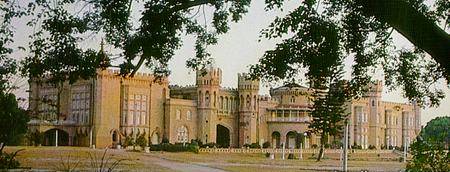 The palace of Bangalore