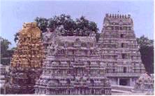 The temple of Kamakshi Amman