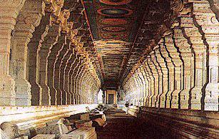 The temple of Ramanathaswamy