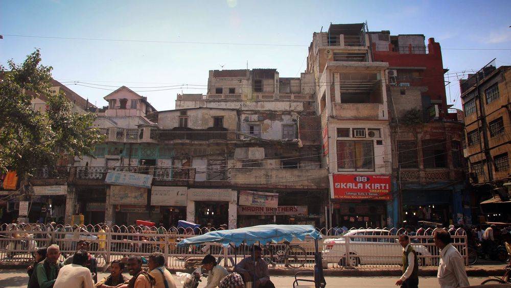 A street of Agra, nowodays