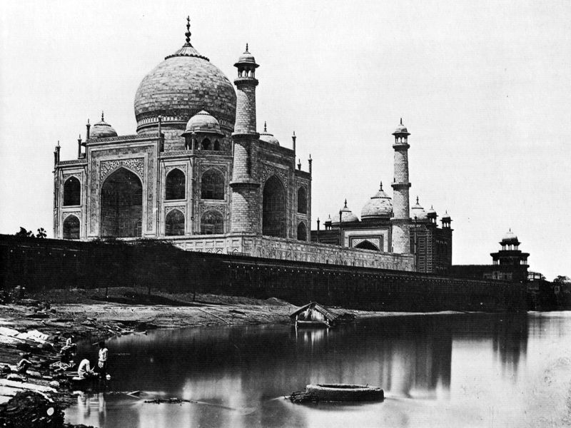 The Taj Mahal in 1865