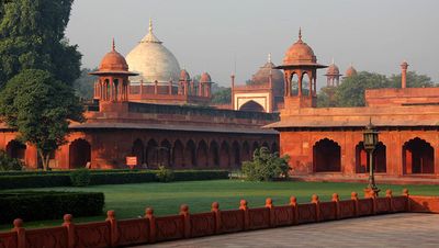 The courtyard