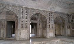 Interior of the Taj Mahal