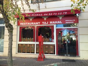 Restaurant 'Le Taj Mahal', at Manosque