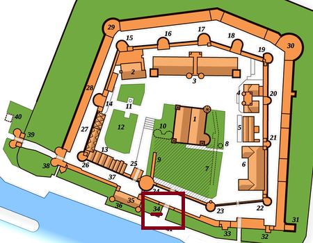 Location of the gate Henry III