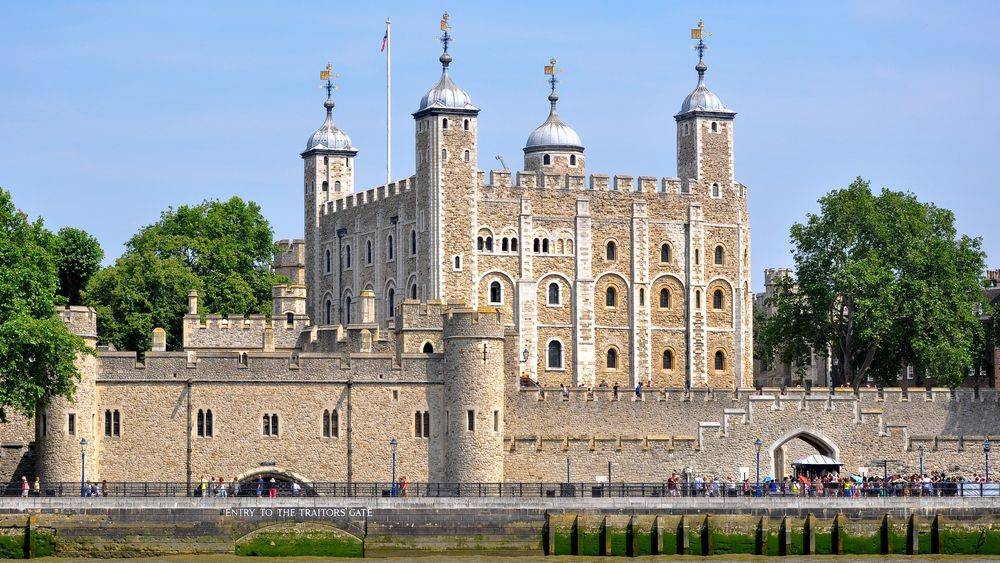 South View of the Tower of London