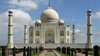 The Taj Mahal, at Agra